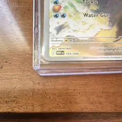 Pokemon Company Oshawott 105/086 Sv: White Flare IR Holo Full Art EN 2025 - Image 2