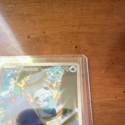 Pokemon Company Oshawott 105/086 Sv: White Flare IR Holo Full Art EN 2025 - Image 4