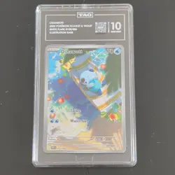 Oshawott 105/086 TAG 10 GEM MINT Graded Illustration Rare - 2025 SV White Flare - Image 3