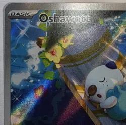Oshawott Illustration Rare SV White Flare 105/086 NM Condition - Image 3