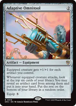 MTG Adaptive Omnitool - Aetherdrift Commander #16 - Image 1