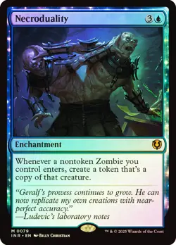 MTG FOIL Necroduality - Innistrad Remastered #079 - Image 1