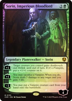 MTG FOIL Sorin, Imperious Bloodlord - Innistrad Remastered #133 - Image 1