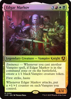 MTG FOIL Edgar Markov - Innistrad Remastered #234 - Image 1