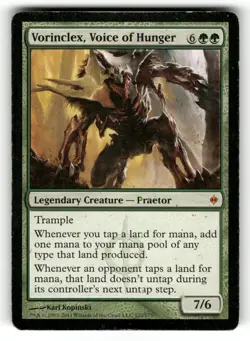 Vorinclex, Voice of Hunger MP New Phyrexia 127 MTG Regular Mythic - Image 1
