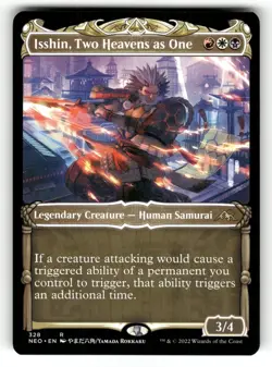 Isshin, Two Heavens as One (Showcase) NM Kamigawa: Neon Dynasty 328 MTG Regular - Image 1
