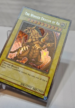 The Winged Dragon of Ra GBI-003 SECRET Rare Yugioh 7662 - Image 3