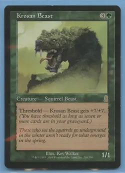 MTG: Odyssey: Krosan Beast - Image 1