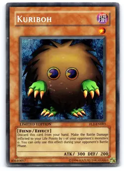 Yugioh Kuriboh FL1-EN003 Secret Rare Limited Edition MP - Image 1