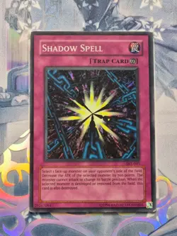SKE-041 Shadow Spell Super Rare Unlimited Edition Lightly Played YuGiOh TCG - Image 1