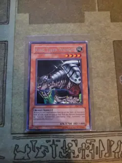 YUGIOH KING TIGER WANGHU PGD-004 RARE UNLIMITED ED LP 1996 - Image 1