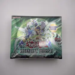 Yu-Gi-Oh Yugioh Legendary Duelists Synchro Storm Booster Box 1st Edition SEALED! - Image 1