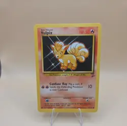 Vulpix 99/130 Base Set 2 Vintage Pokemon Card Near Mint Condition - Image 1