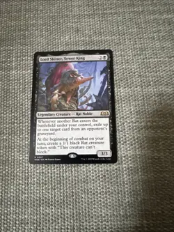 MTG Wilds of Eldraine Lord Skitter, Sewer King Regular Card #97 - Image 1