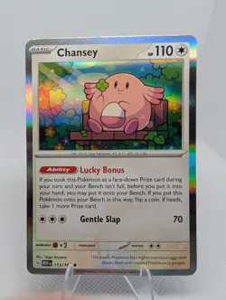 Chansey #113/165 SV: Scarlet & Violet 151 Holo Rare Pokemon TCG Card NM - Image 1