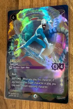 Disney Lorcana - Frozone - Super Cool - Enchanted - 226/204 - Wilds Unknown - Image 3