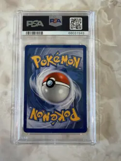 2003 POKEMON EX DRAGON #97 RAYQUAZA EX-HOLO PSA 7 - Image 3
