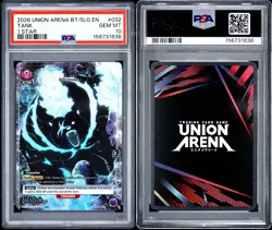 Union Arena UE17BT: SOLO LEVELING Tank PSA 10 UE17BT/SLG-1-032 Uncommon 1-Star - Image 3