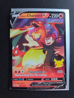 Lance's Charizard V Swsh133 Swsh: Sword & Shield Promo Cards Holo NM - Image 1