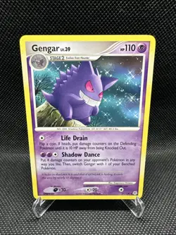 Pokemon Gengar TCG LV.39 27/130 Diamond and Pearl Regular Rare Card LP - Image 1