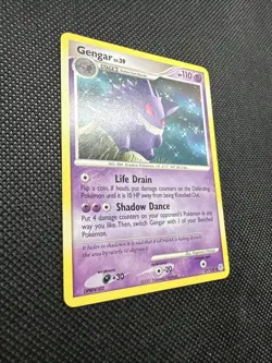 Pokemon Gengar TCG LV.39 27/130 Diamond and Pearl Regular Rare Card LP - Image 5