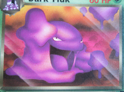Dark Muk - 41/82 - 1st Edition Uncommon WOTC TCG—Team Rocket Pokemon Card - Image 2