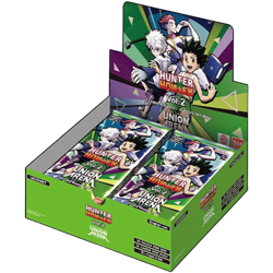 UNION ARENA CARD GAME HUNTER X HUNTER VOL 2 ENG BOOSTER BOX NEW - Image 1