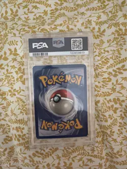 Dragonite Fossil Holo Rare Card 4/62 PSA 7 - Image 2