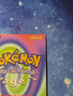 Dratini, Dragonair And Dragonite Topps Trading Cards E10 E11 E12U (Holo Dratini) - Image 5