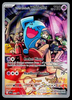 SV: Scarlet & Violet Promo Cards #203 Team Rocket's Wobbuffet - Image 1