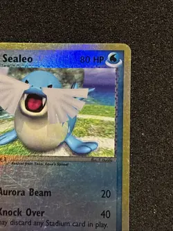Pokemon Card - Team Aqua's Sealeo Team Magma vs Team Aqua 31/95 Reverse Holo LP - Image 3