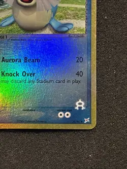 Pokemon Card - Team Aqua's Sealeo Team Magma vs Team Aqua 31/95 Reverse Holo LP - Image 4