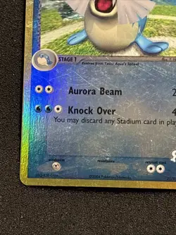 Pokemon Card - Team Aqua's Sealeo Team Magma vs Team Aqua 31/95 Reverse Holo LP - Image 5