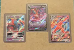 Pokemon Deoxys V SWSH266 VMAX SWSH267 VSTAR SWSH268 Black Star Promo 3 Card Lot - Image 1