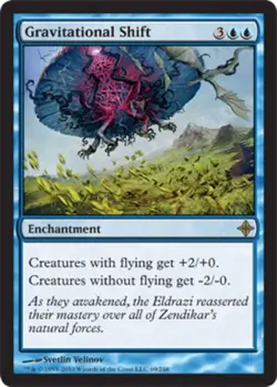 MTG magic cards 1x Gravitational Shift Rise of the Eldrazi NM-Mint, English - Image 1