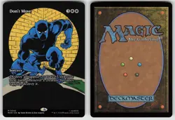 Don't Move (Borderless) 43 Marvel Universe Eternal-Legal MAGIC: THE GATHERING - Image 3