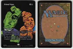 Primal Vigor (Borderless) 81 Marvel Universe Eternal-Legal MAGIC: THE GATHERING - Image 3