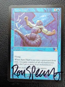 ARTIST PROOF Aura Thief AP Urza's Destiny Signed Ron Spears - Image 2