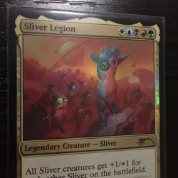 Foil MTG Sliver Legion 1 Card Secret Lair Version No.PM594 - Image 2