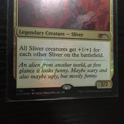 Foil MTG Sliver Legion 1 Card Secret Lair Version No.PM594 - Image 3