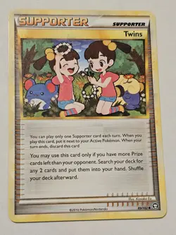 Twins 89/102, Regular LP, Triumphant Pokemon TCG - Image 1