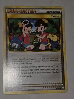 Twins 89/102, Regular LP, Triumphant Pokemon TCG - Image 2