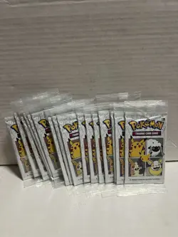 Lot Of 16 Pokemon TCG General Mills 25th Anniversary 3-card Booster Pack Sealed - Image 1