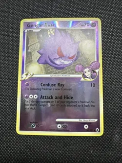 Pokemon Gengar GL Lv. 65 Reverse Holo Rising Rivals #40/111 - Image 3