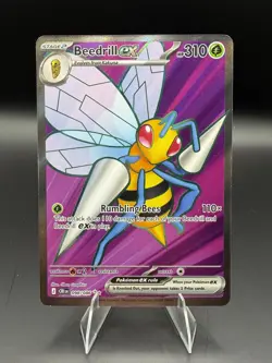 Pokemon TCG Beedrill EX Full Art Chaos Rising English 098/086 - Image 1