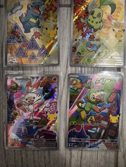 The Pokemon TCG: First Partner Illustration Collection—Series 2 - all 9 - Image 5