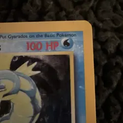 Pokemon TCG Gyarados 6/102 Base Set Unlimited Holo Rare EN Stage 1 100 HP - Image 4