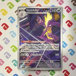 TCG Pokemon Toxtricity 103/094 Phantasmal Flames Illustration Rare Holo 140HP EN - Image 1