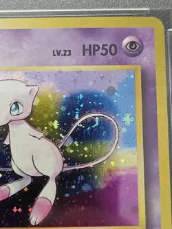 Pokemon PSA 8 Japanese Fossil Mew Holo Rare SWIRL No. 151 NM-MINT - Image 2