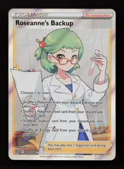 Roseanne's Backup 172/172 Rare Ultra Brilliant Stars Pokemon Near Mint - Image 1